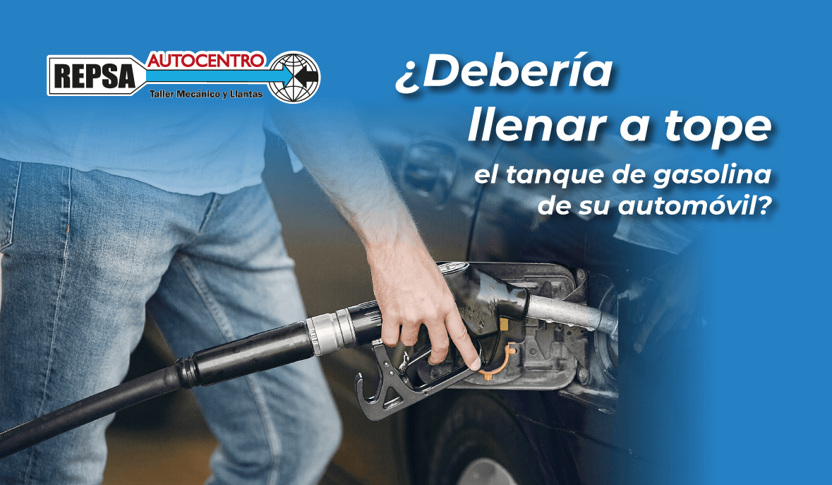 ¿Debería llenar a tope el tanque de gasolina de su automóvil?