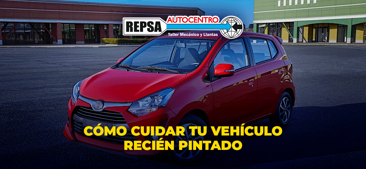 Cómo cuidar tu vehículo recién pintado